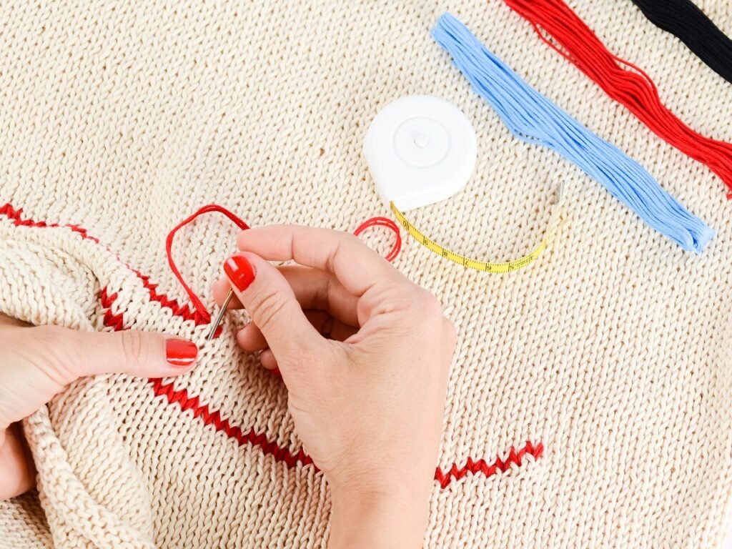 hands, nail varnish, red, color, lana, embroidery, embroidery, embroidery, embroidery, embroidery, embroidery